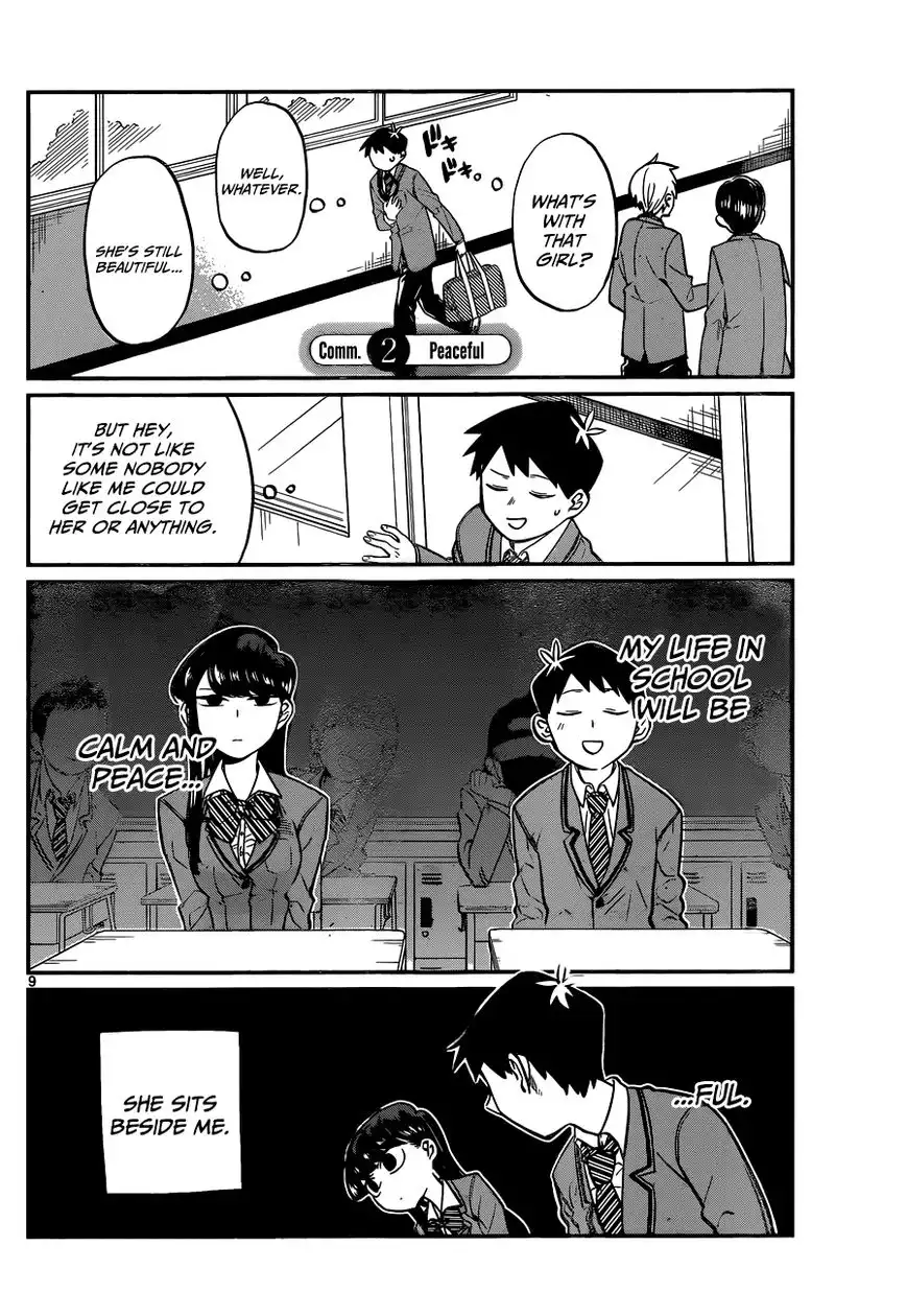 Komi-san wa Komyushou Desu Chapter 1 9